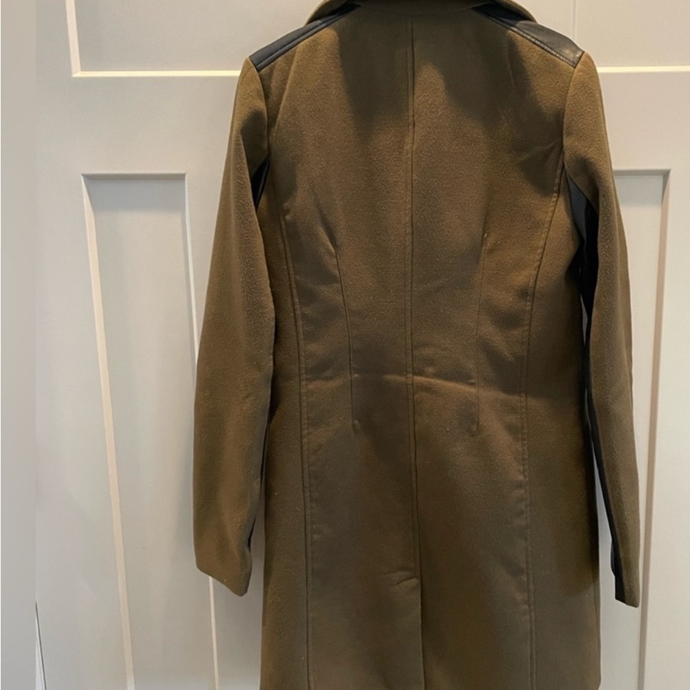 Dynamite Trench Coat faux leather - Picture 4 of 5